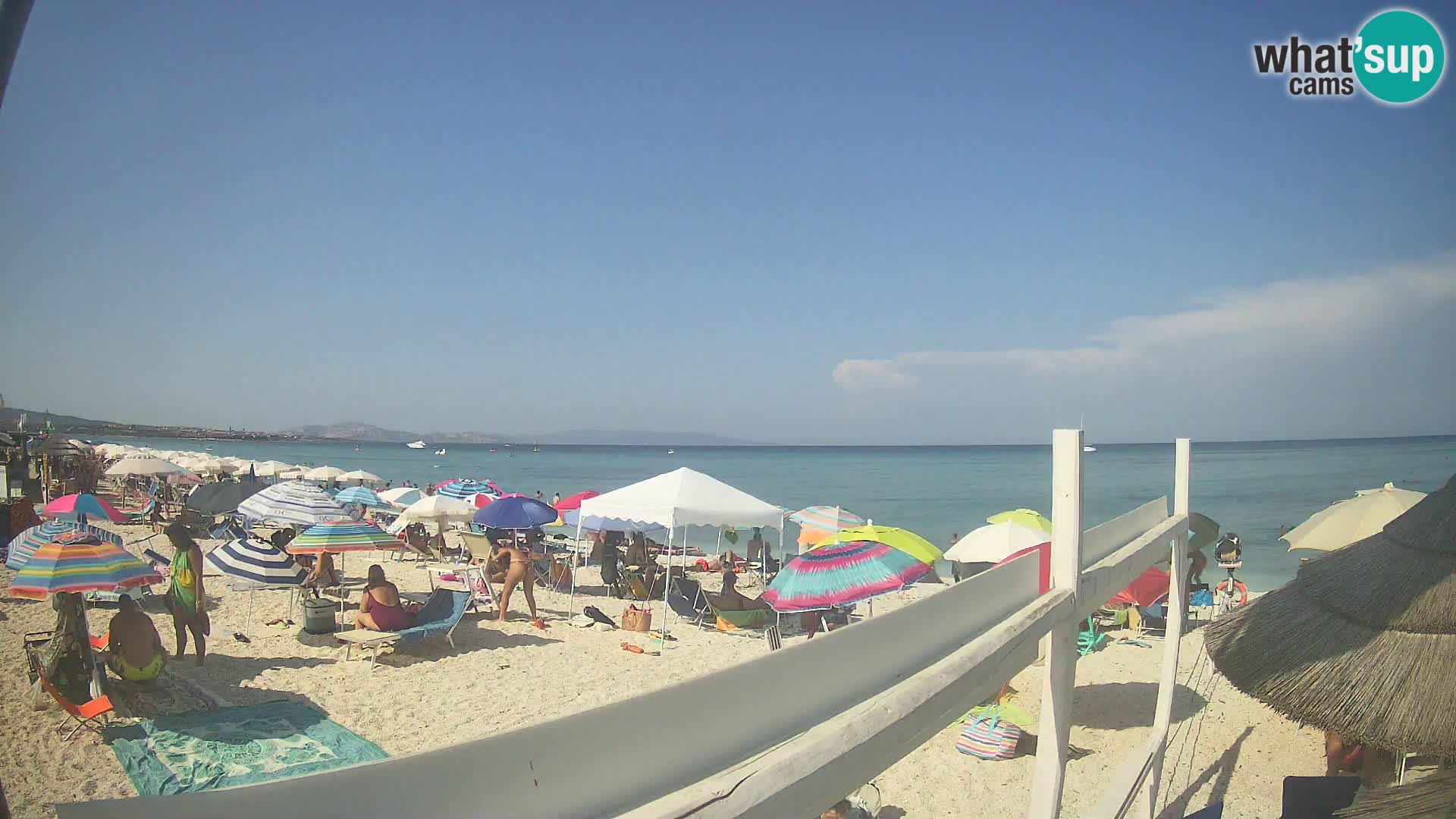 Spletna kamera plaža Le Saline Stintino | Sardinija