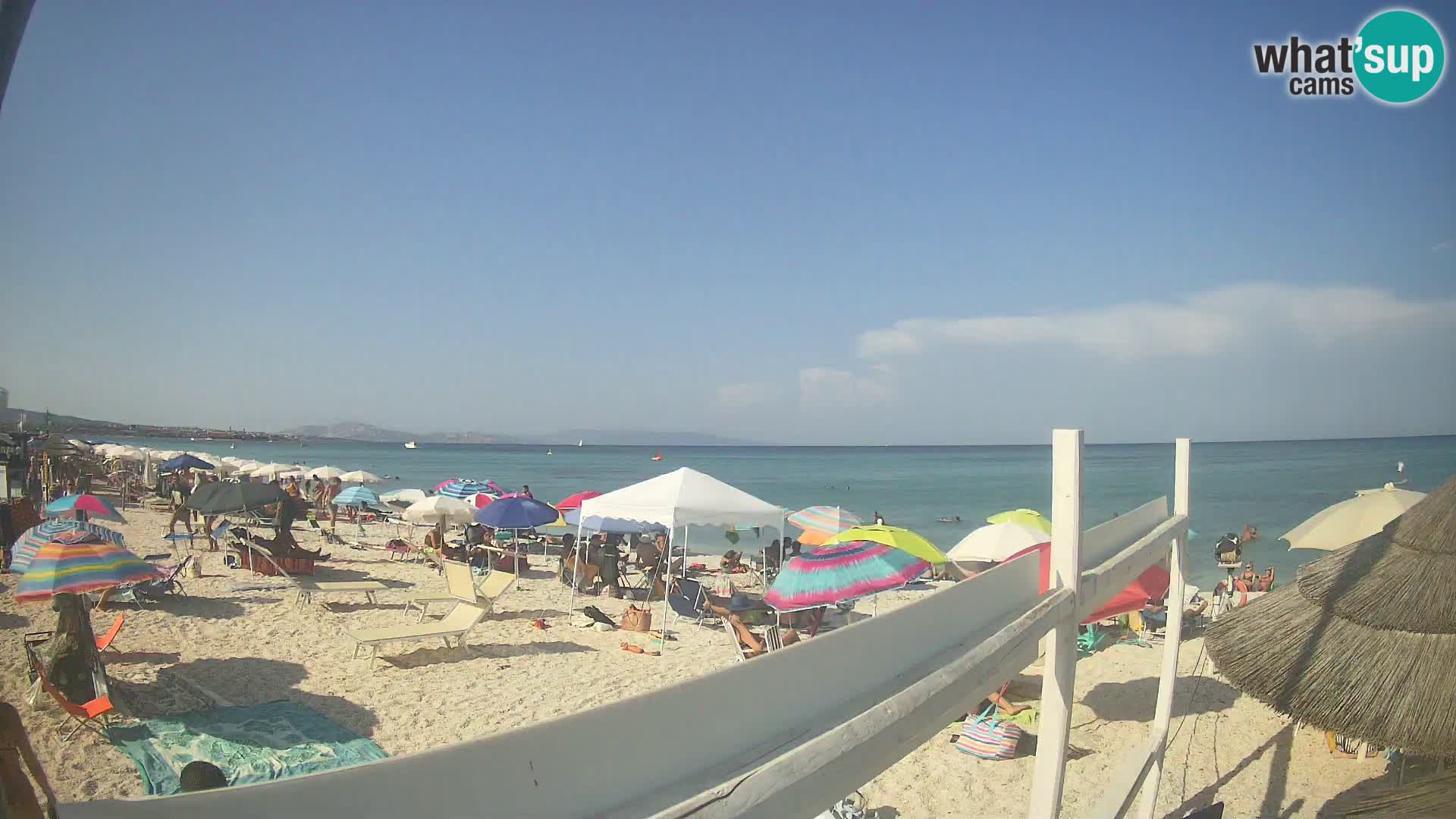 Spletna kamera plaža Le Saline Stintino | Sardinija
