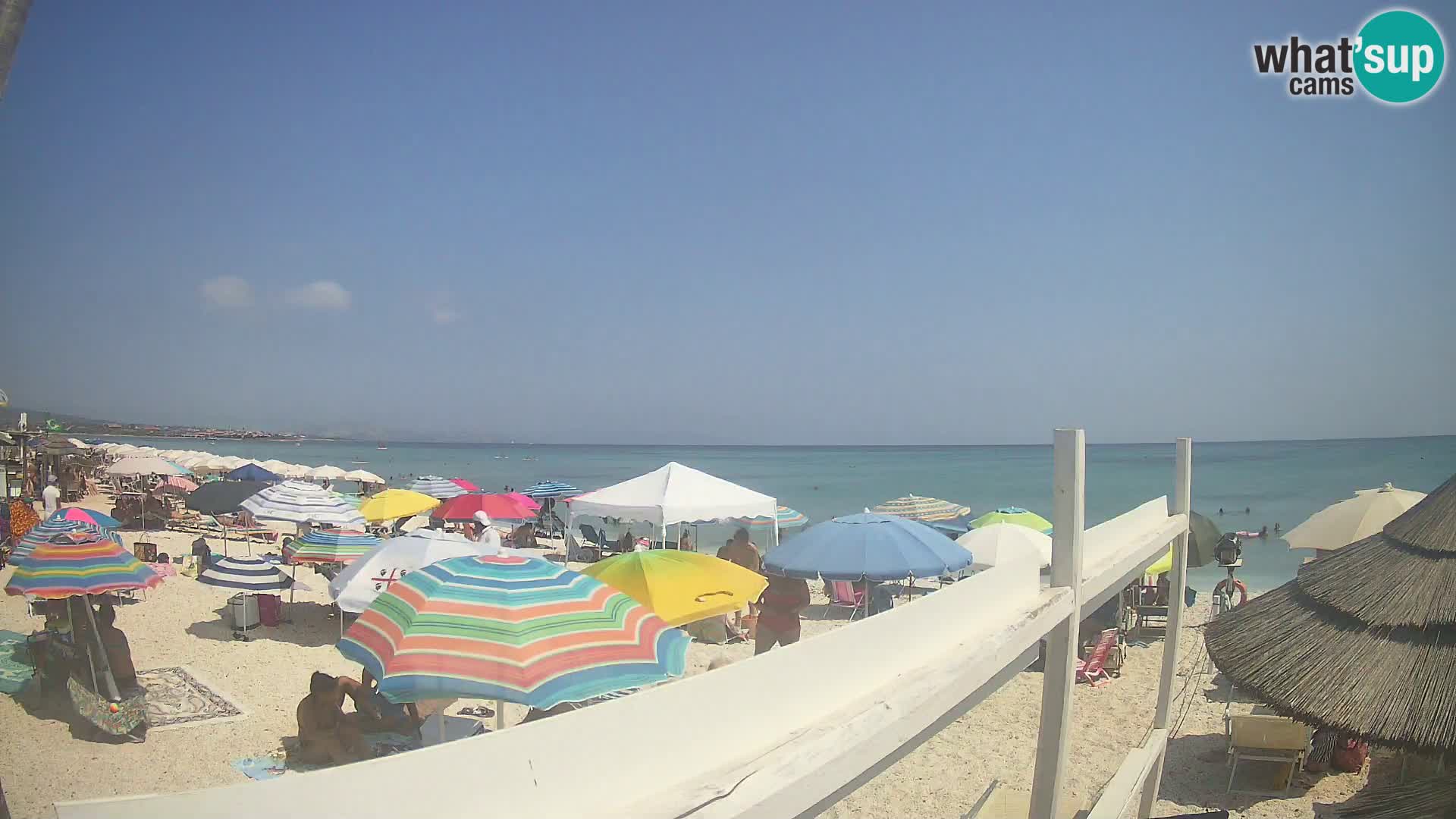 Strand Le Saline webcam Stintino | Sardinien