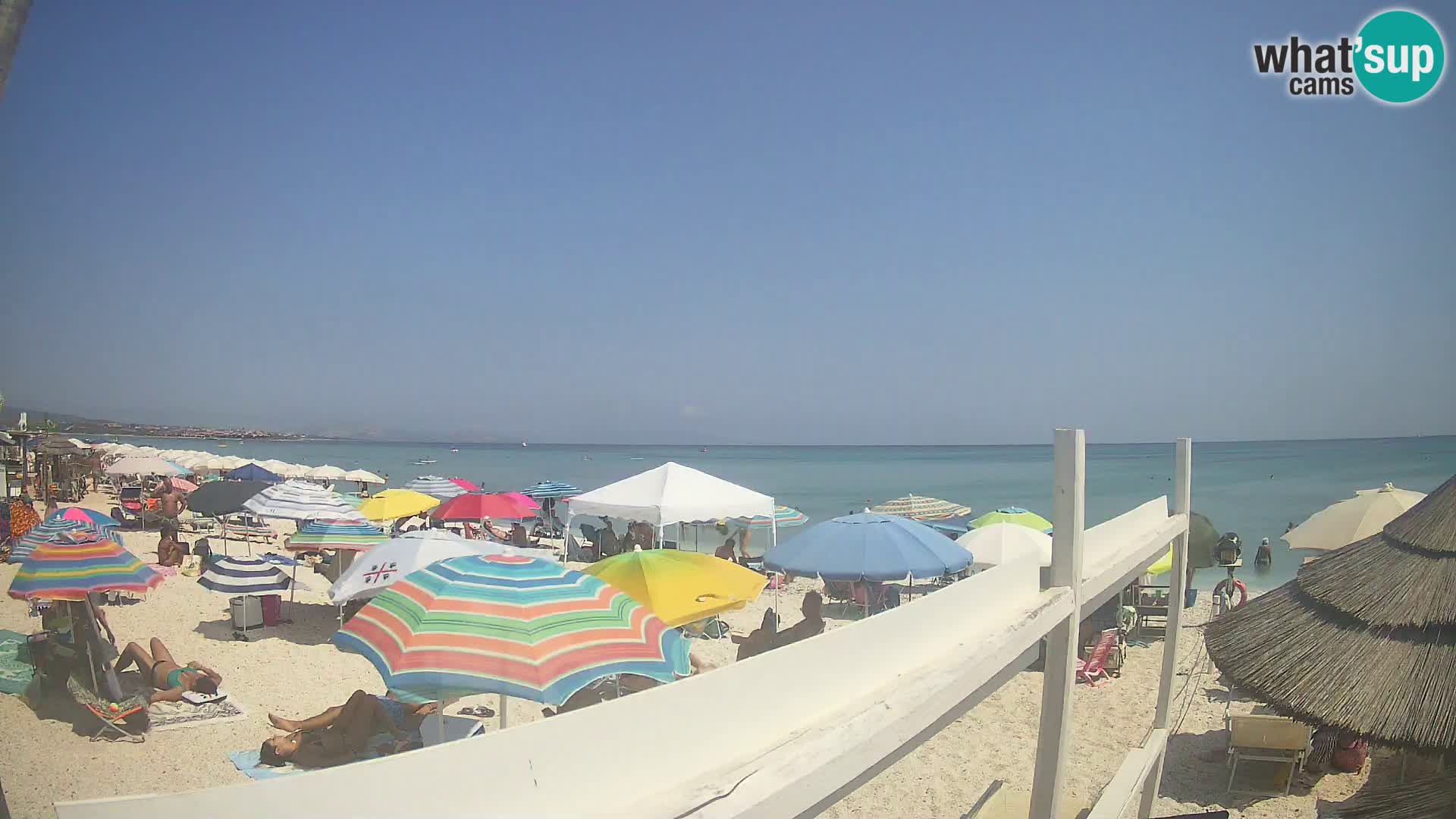 Strand Le Saline webcam Stintino | Sardinien