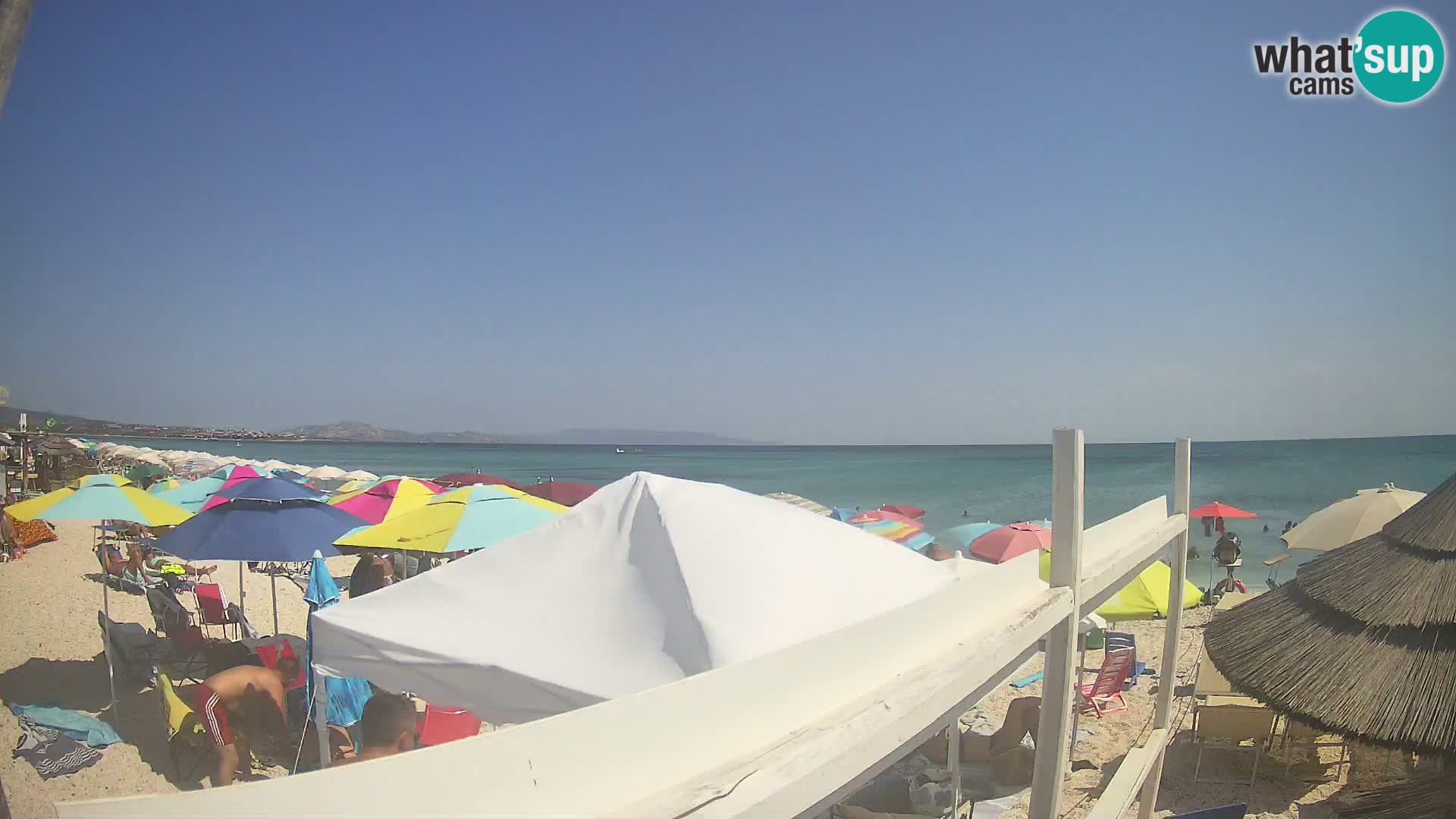Livecam plage Le Saline Stintino | Sardaigne