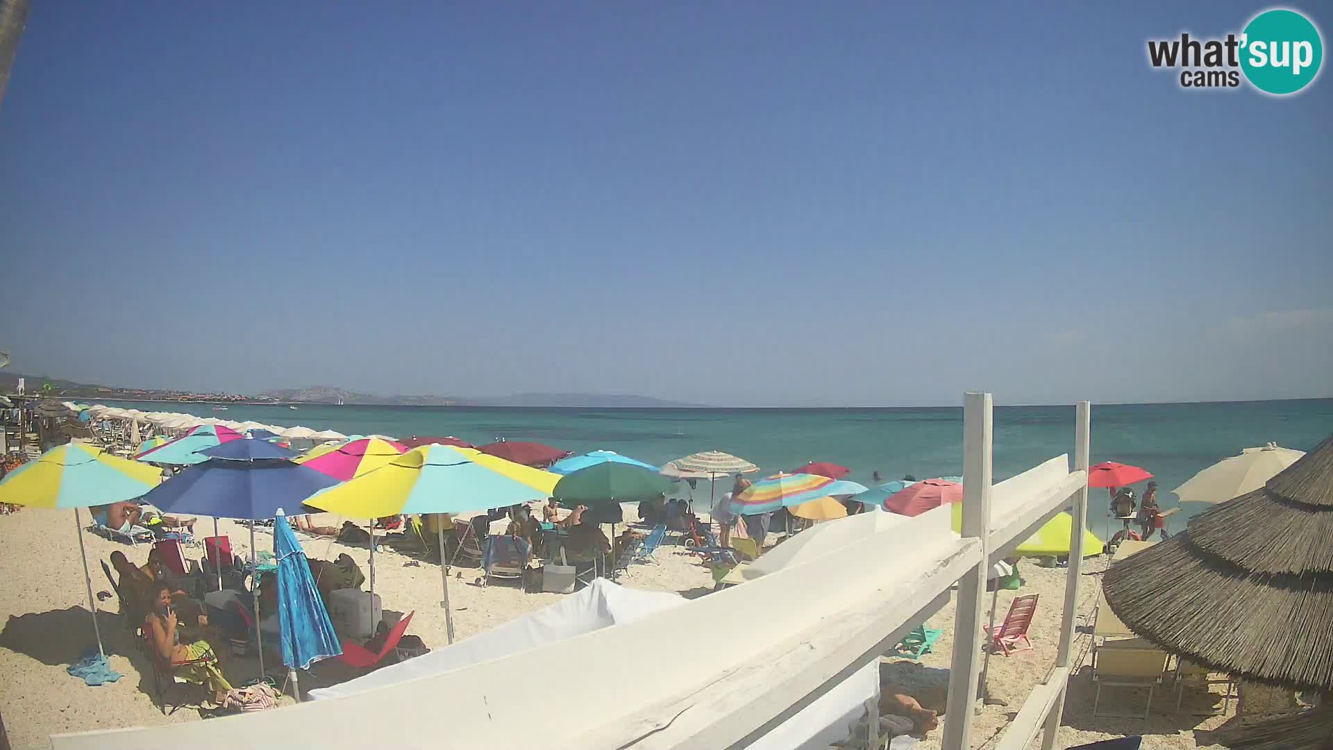Spletna kamera plaža Le Saline Stintino | Sardinija