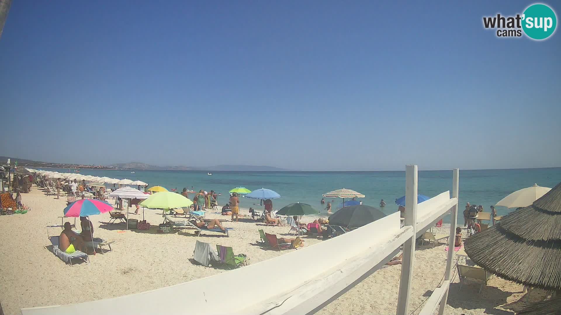 Livecam plage Le Saline Stintino | Sardaigne