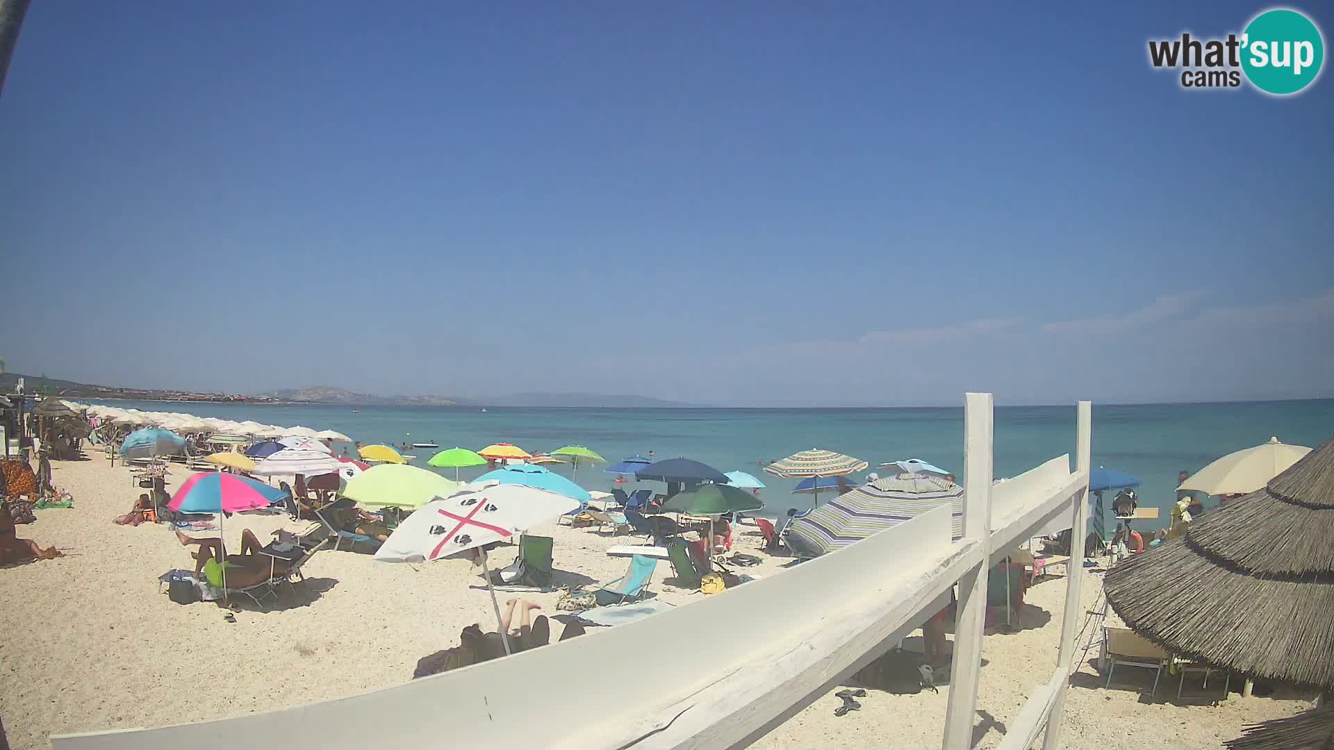 Strand Le Saline webcam Stintino | Sardinien