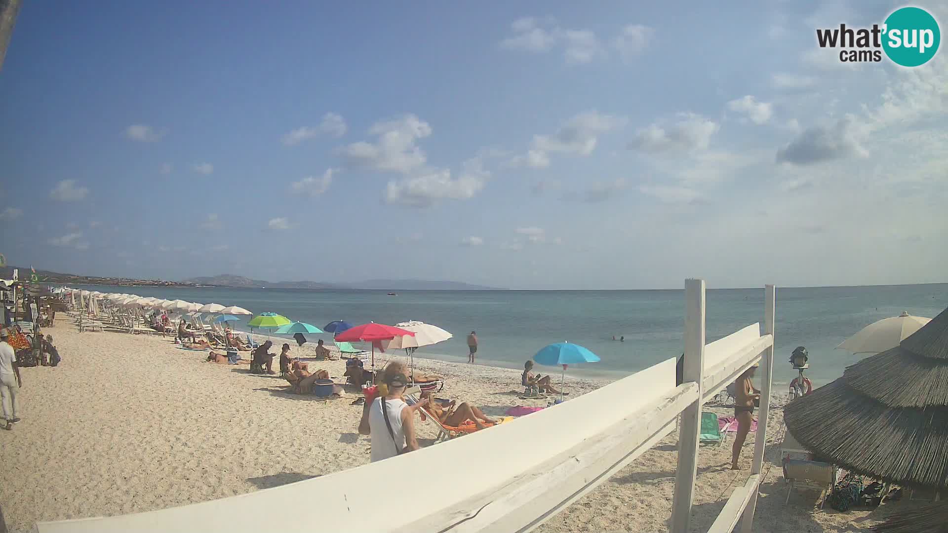 Spletna kamera plaža Le Saline Stintino | Sardinija