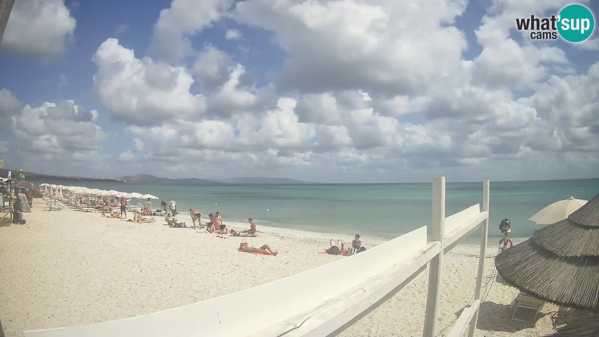 Spletna kamera plaža Le Saline Stintino | Sardinija