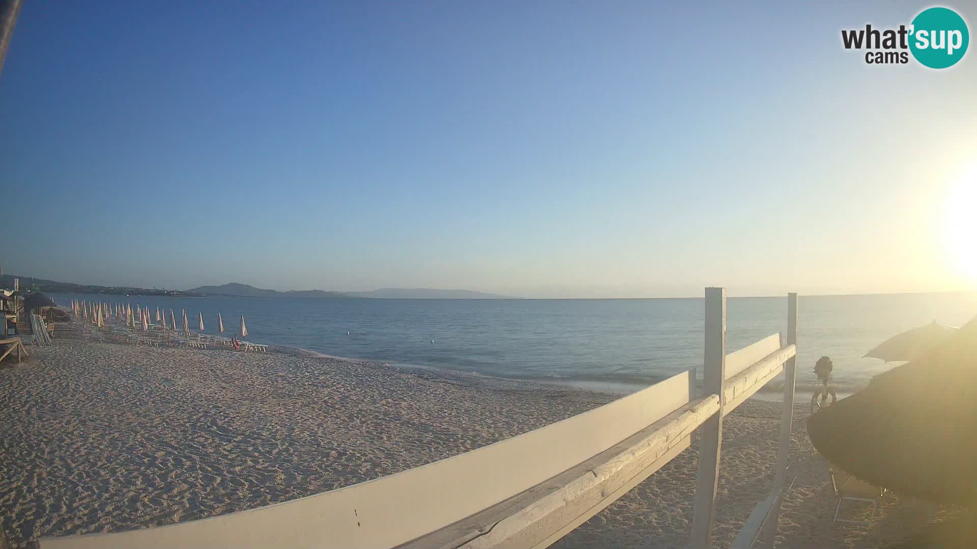 Strand Le Saline webcam Stintino | Sardinien