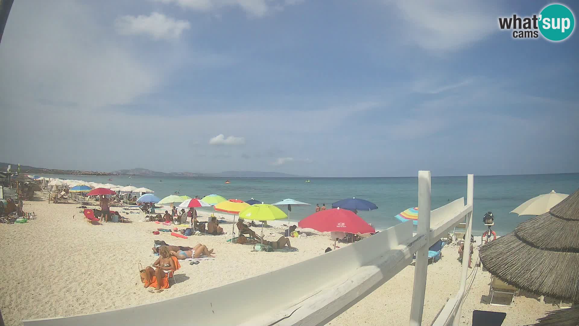 Spletna kamera plaža Le Saline Stintino | Sardinija