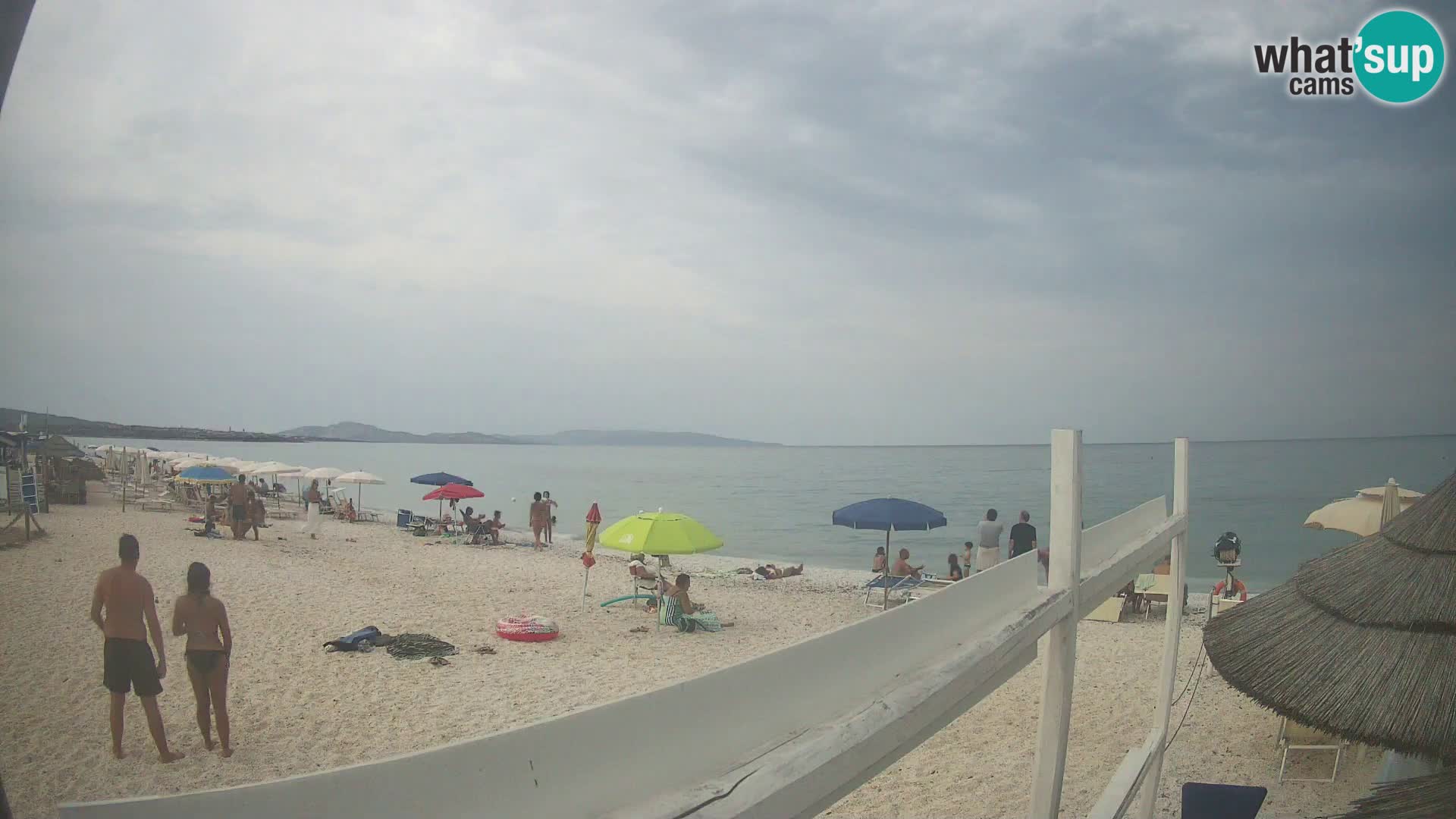 Spletna kamera plaža Le Saline Stintino | Sardinija