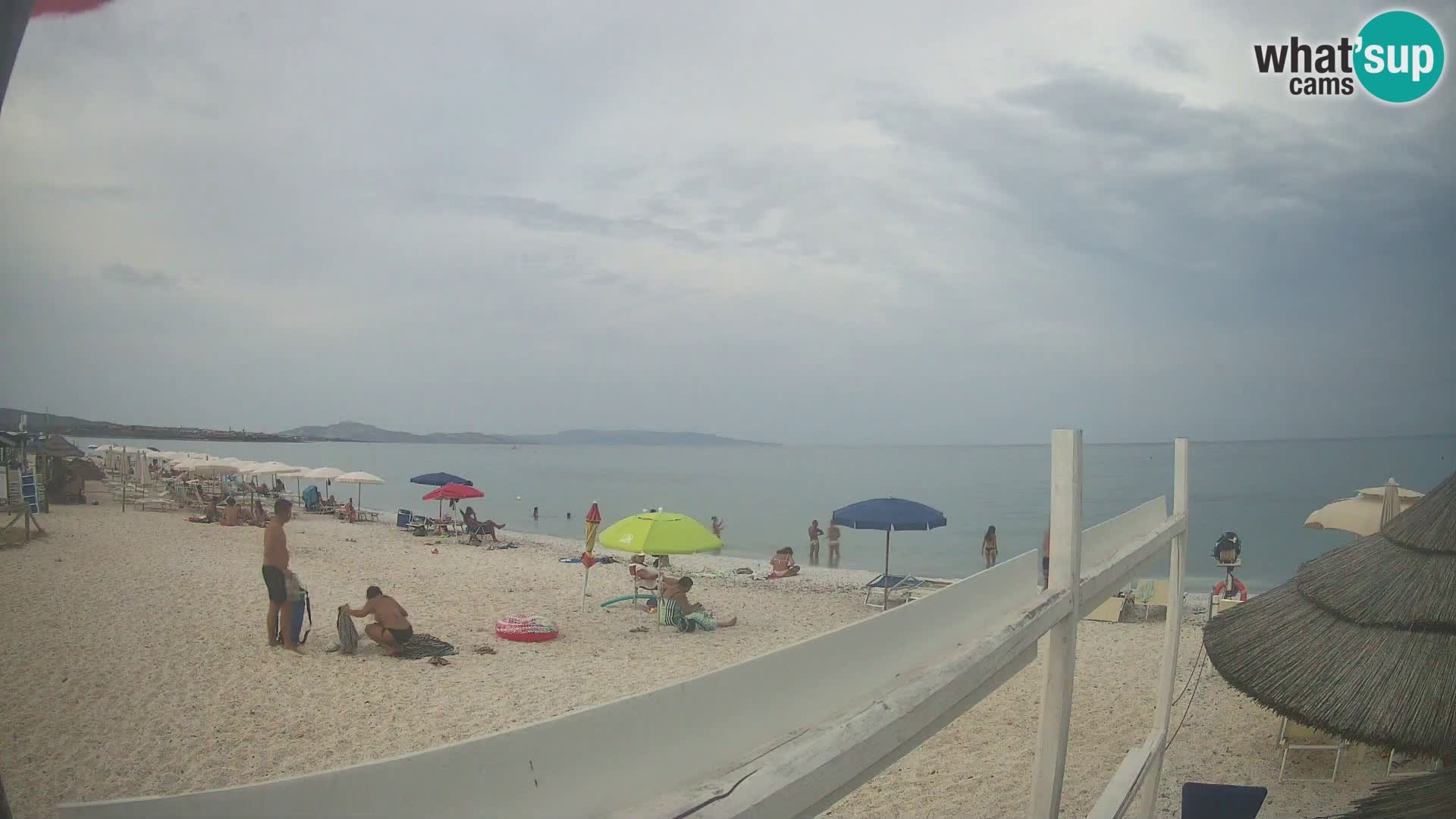 Spletna kamera plaža Le Saline Stintino | Sardinija