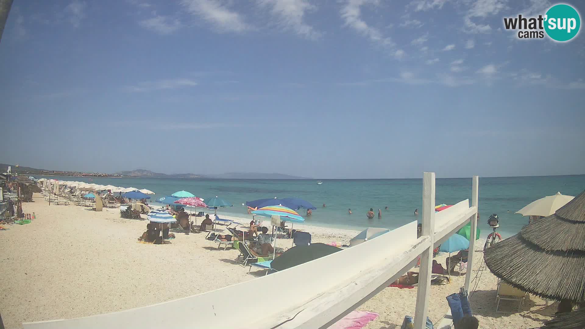Spletna kamera plaža Le Saline Stintino | Sardinija