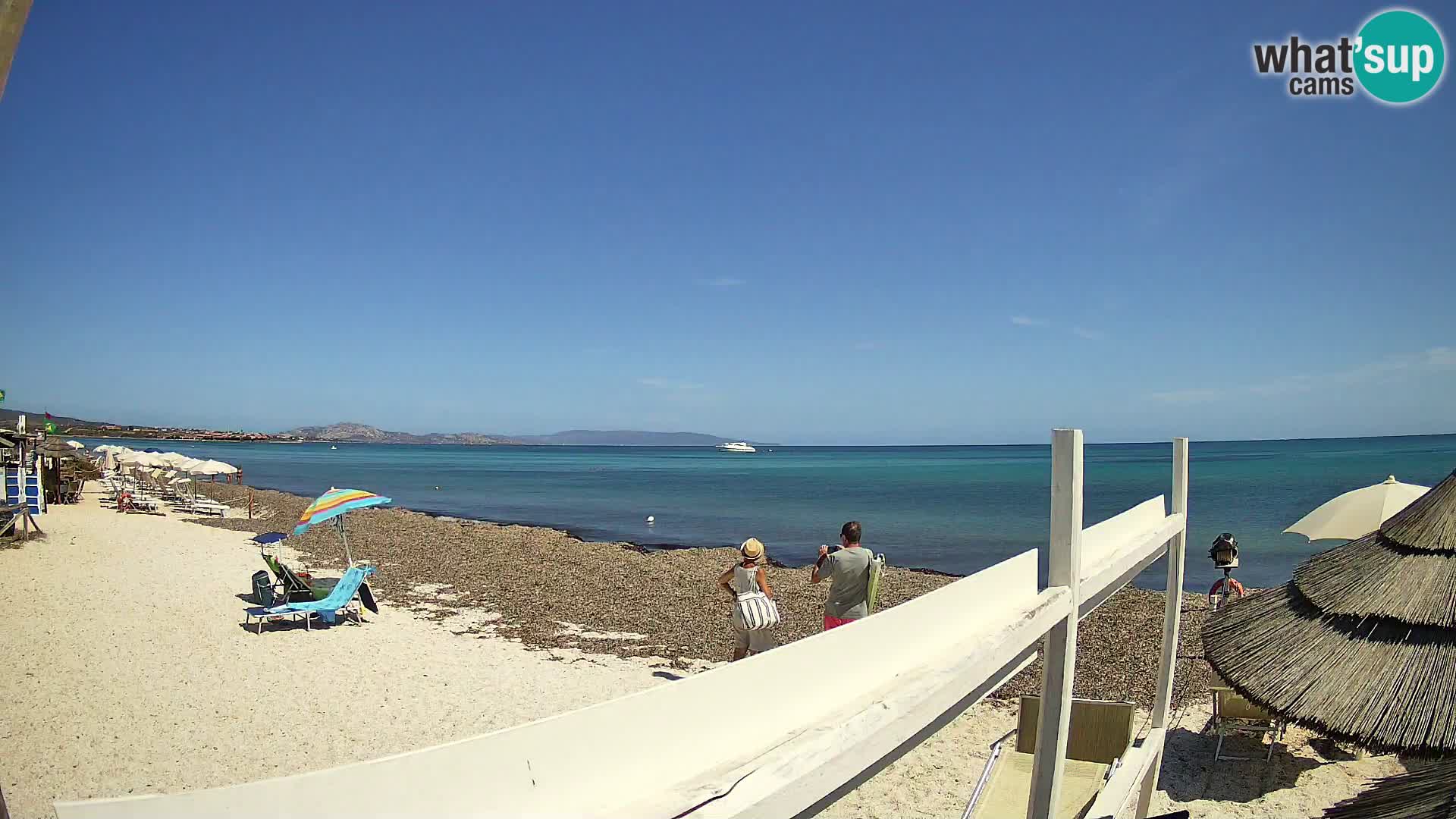 Camera en vivo Playa Le Saline Stintino | Cerdeña