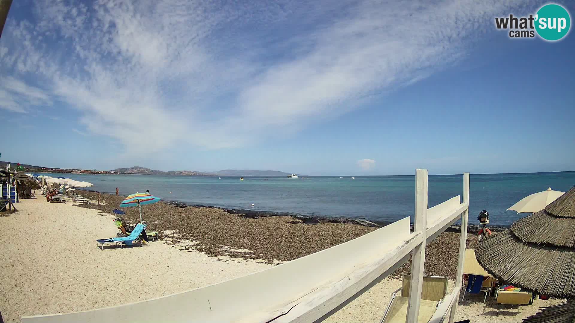 Spletna kamera plaža Le Saline Stintino | Sardinija