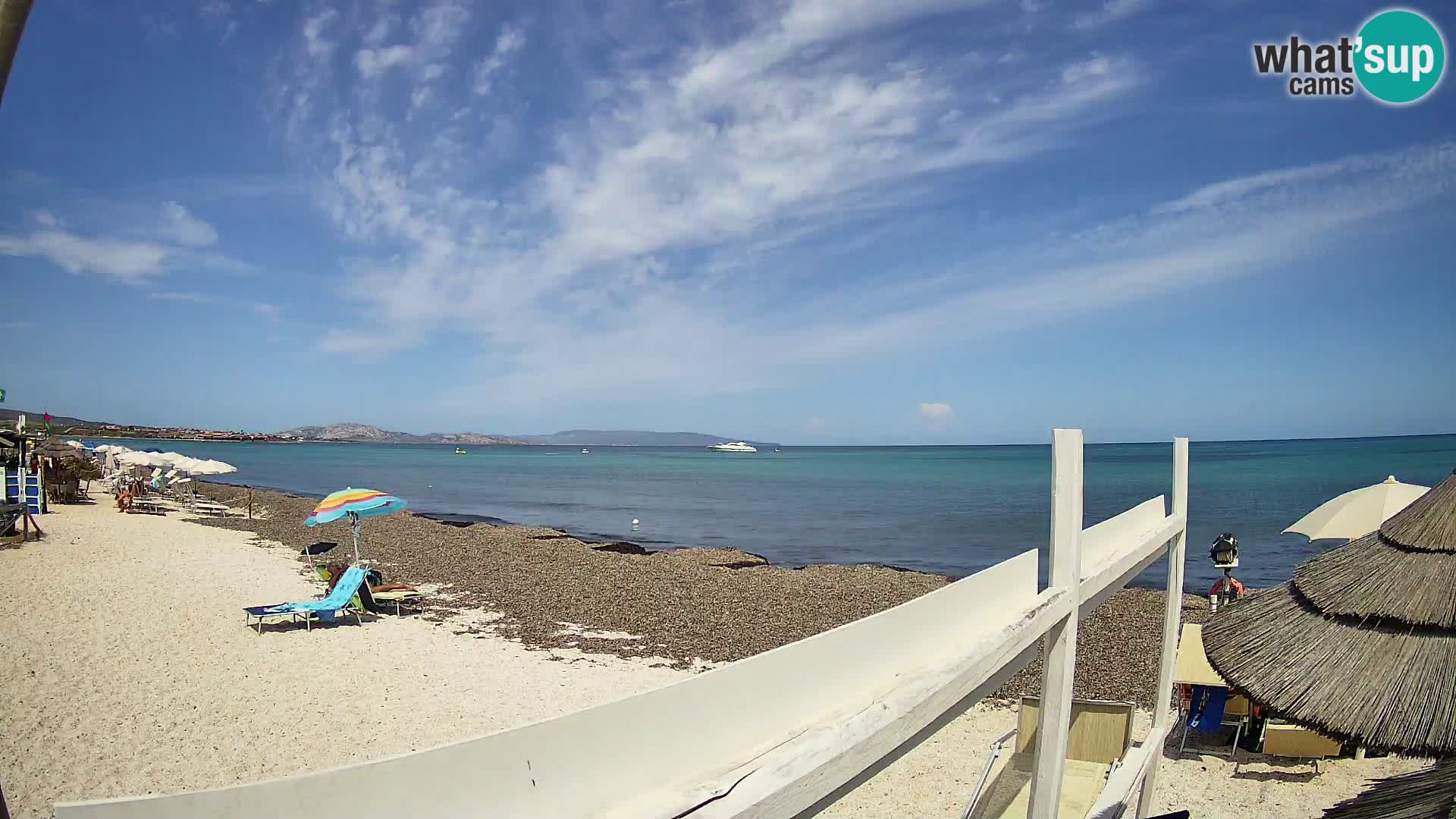 Spletna kamera plaža Le Saline Stintino | Sardinija