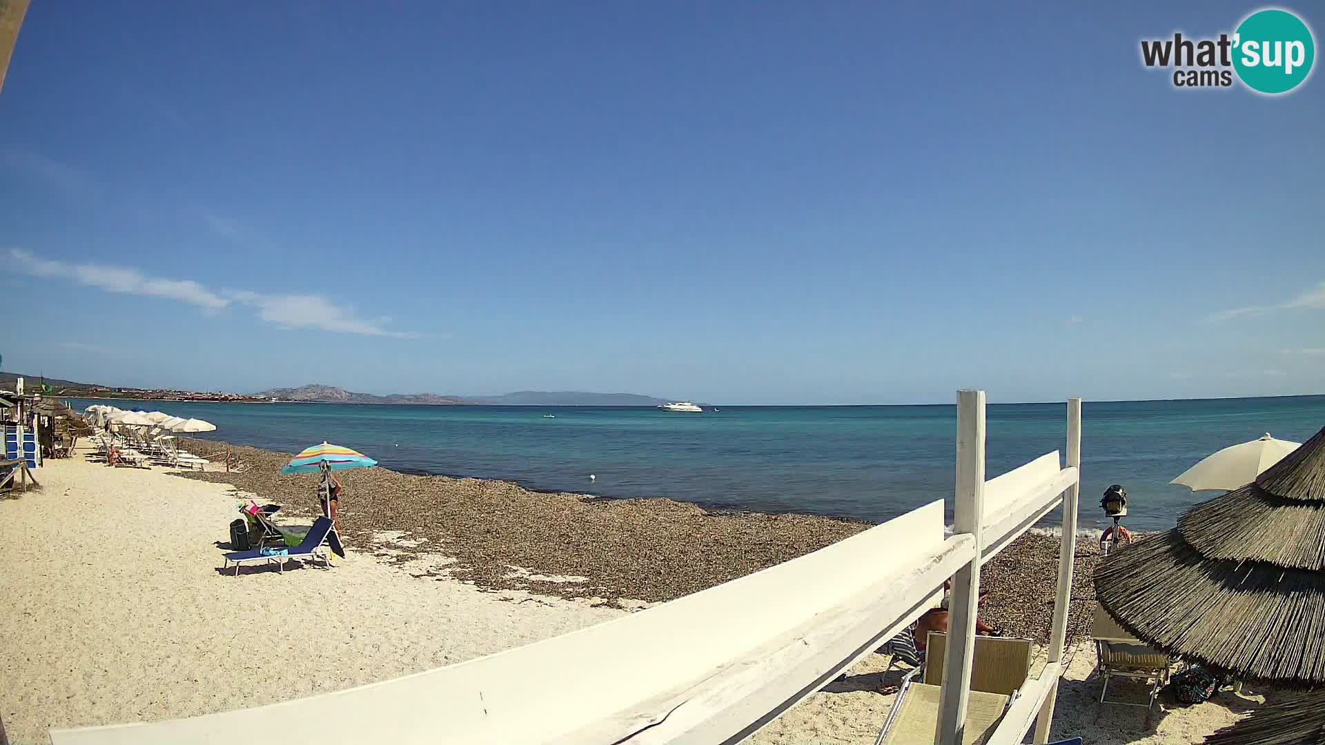 Spletna kamera plaža Le Saline Stintino | Sardinija