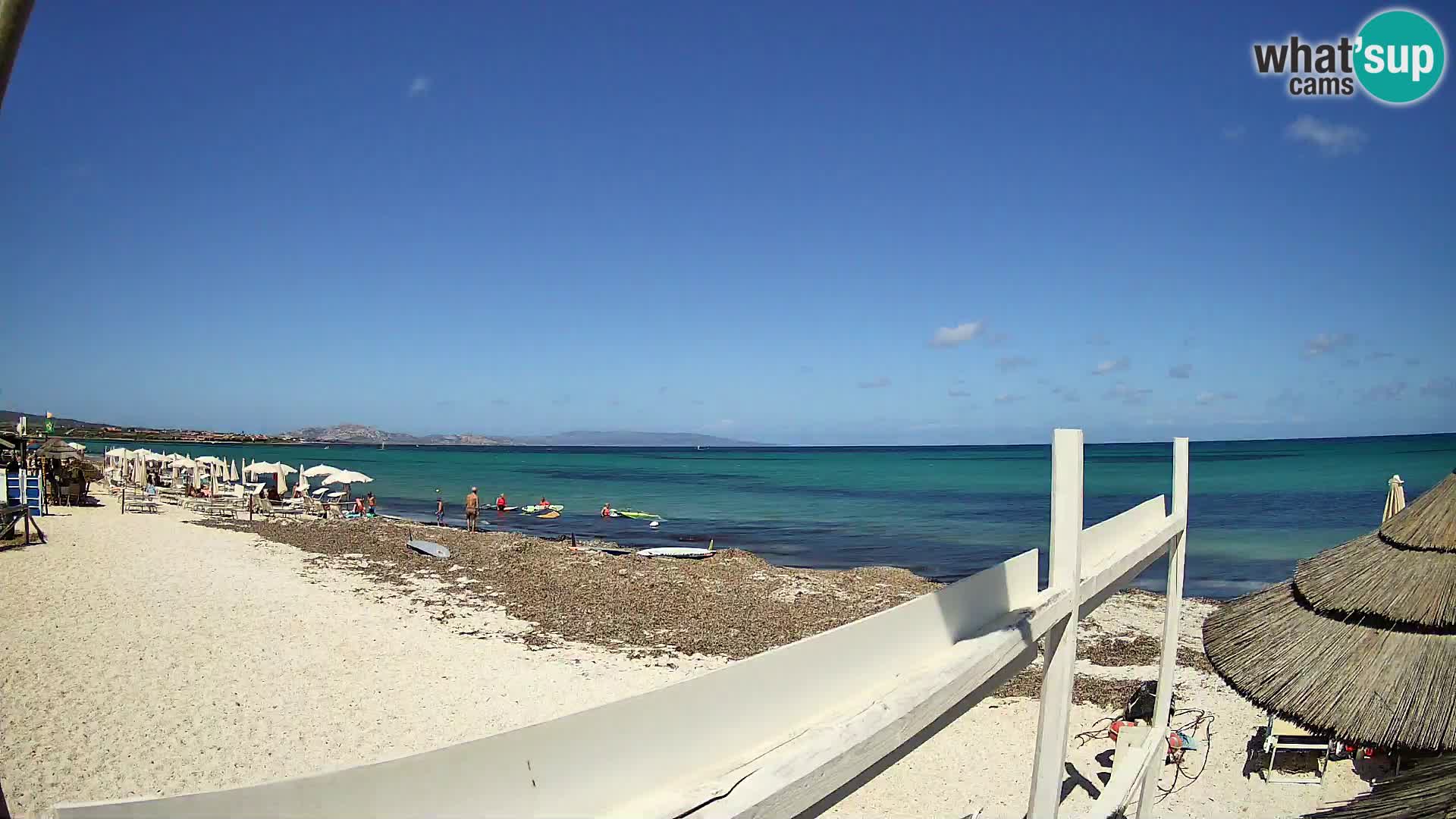 Web kamera plaža Le Saline Stintino | Sardinija
