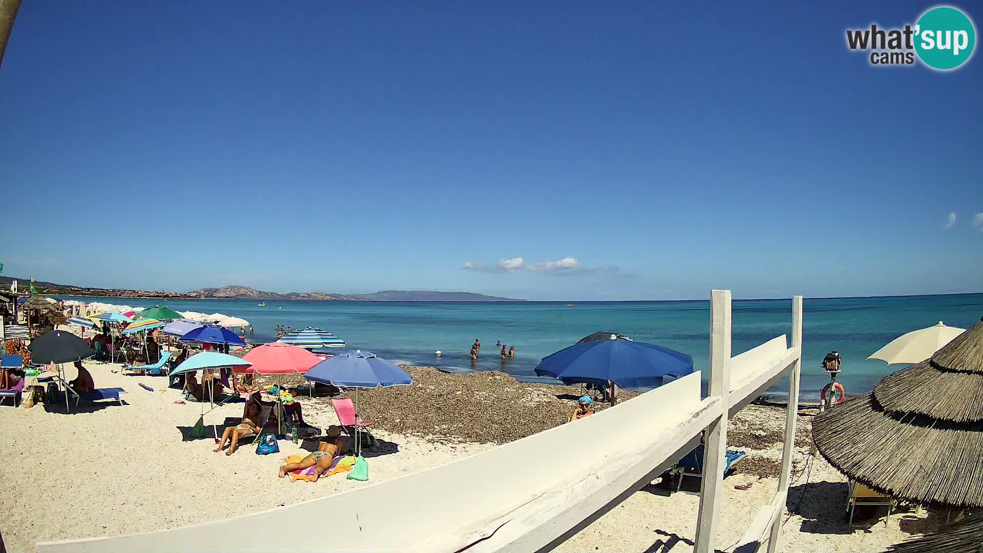 Strand Le Saline webcam Stintino | Sardinien