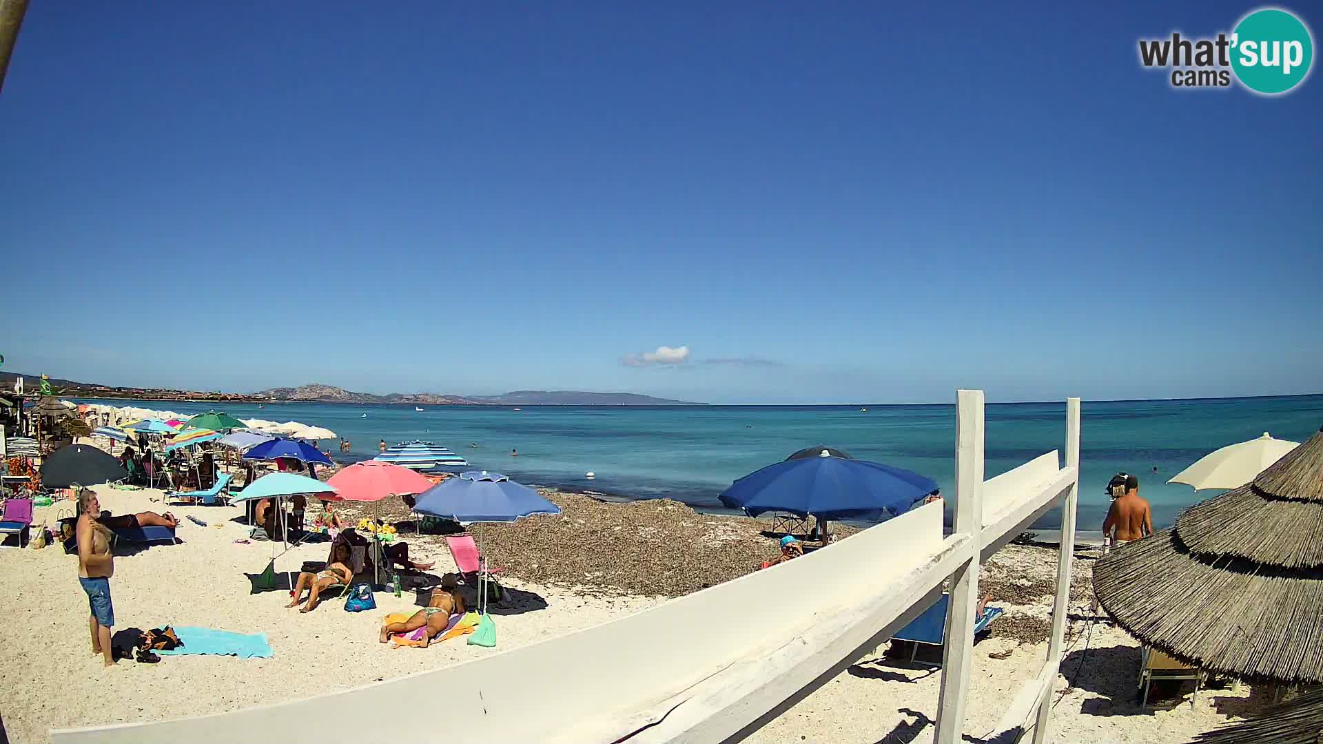 Camera en vivo Playa Le Saline Stintino | Cerdeña