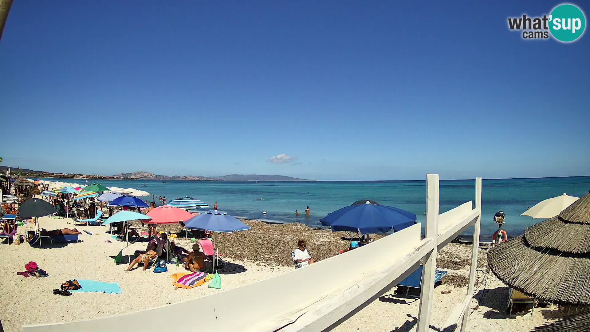 Strand Le Saline webcam Stintino | Sardinien