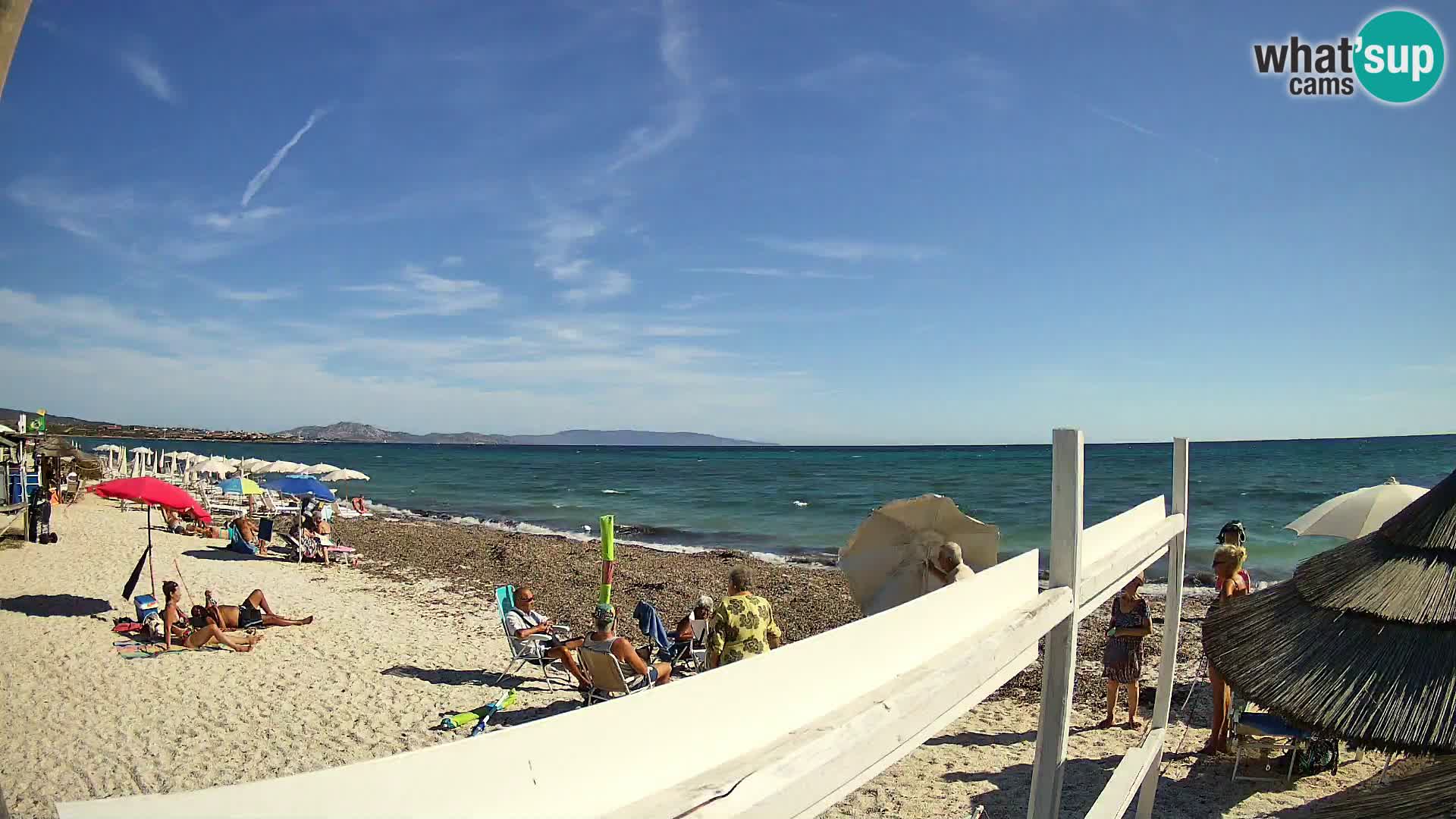 Strand Le Saline webcam Stintino | Sardinien