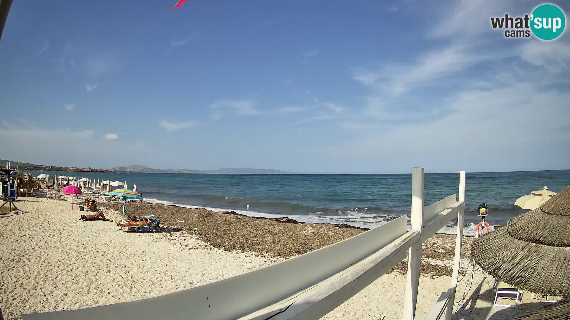 Spletna kamera plaža Le Saline Stintino | Sardinija