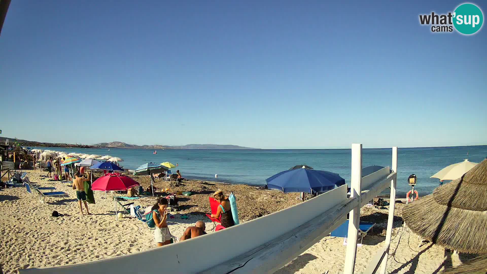 Camera en vivo Playa Le Saline Stintino | Cerdeña
