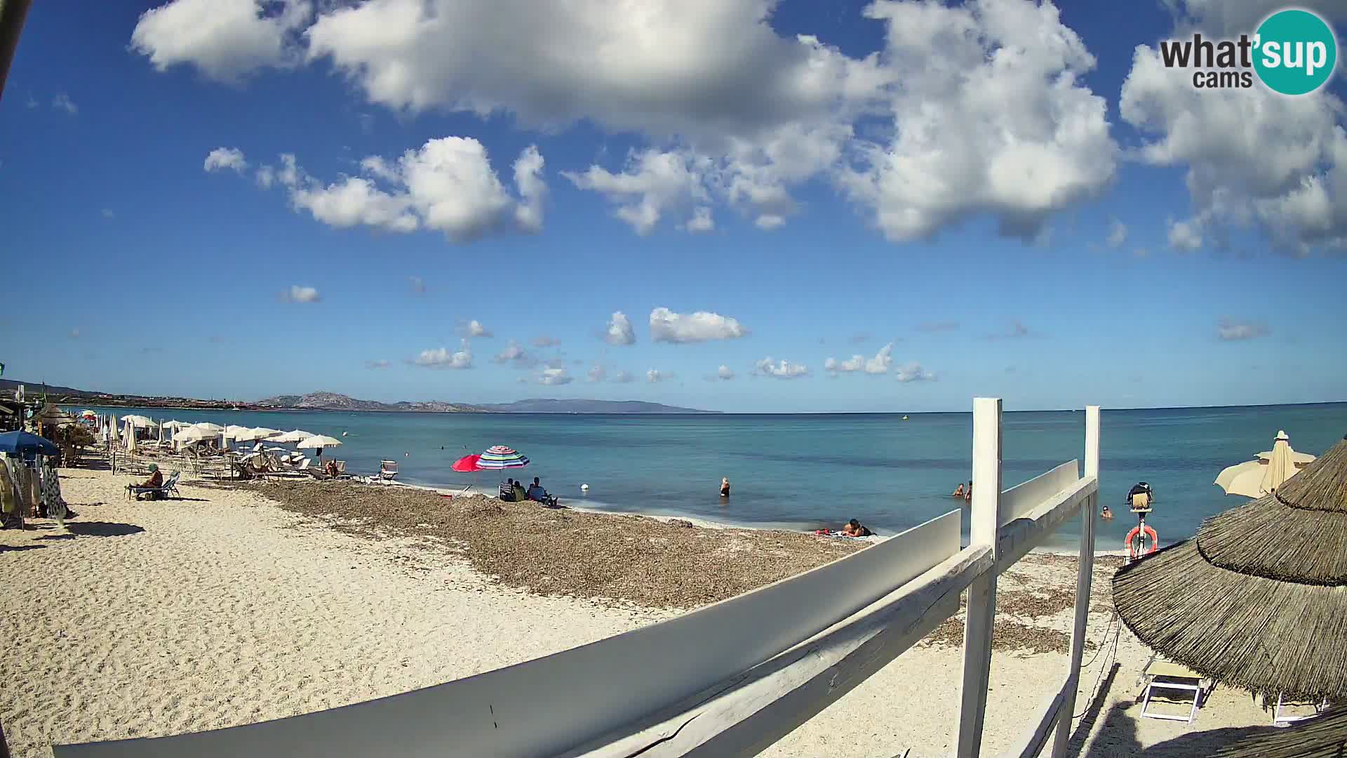 Spletna kamera plaža Le Saline Stintino | Sardinija