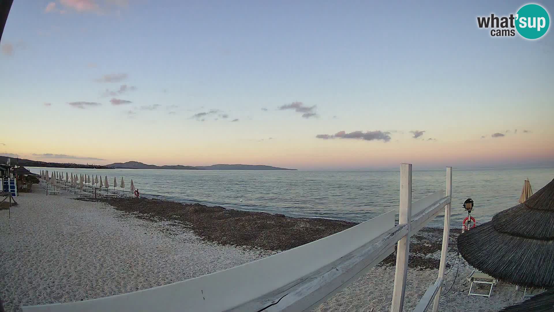 Strand Le Saline webcam Stintino | Sardinien