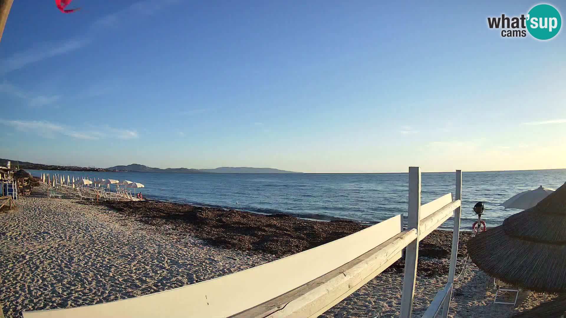Spletna kamera plaža Le Saline Stintino | Sardinija