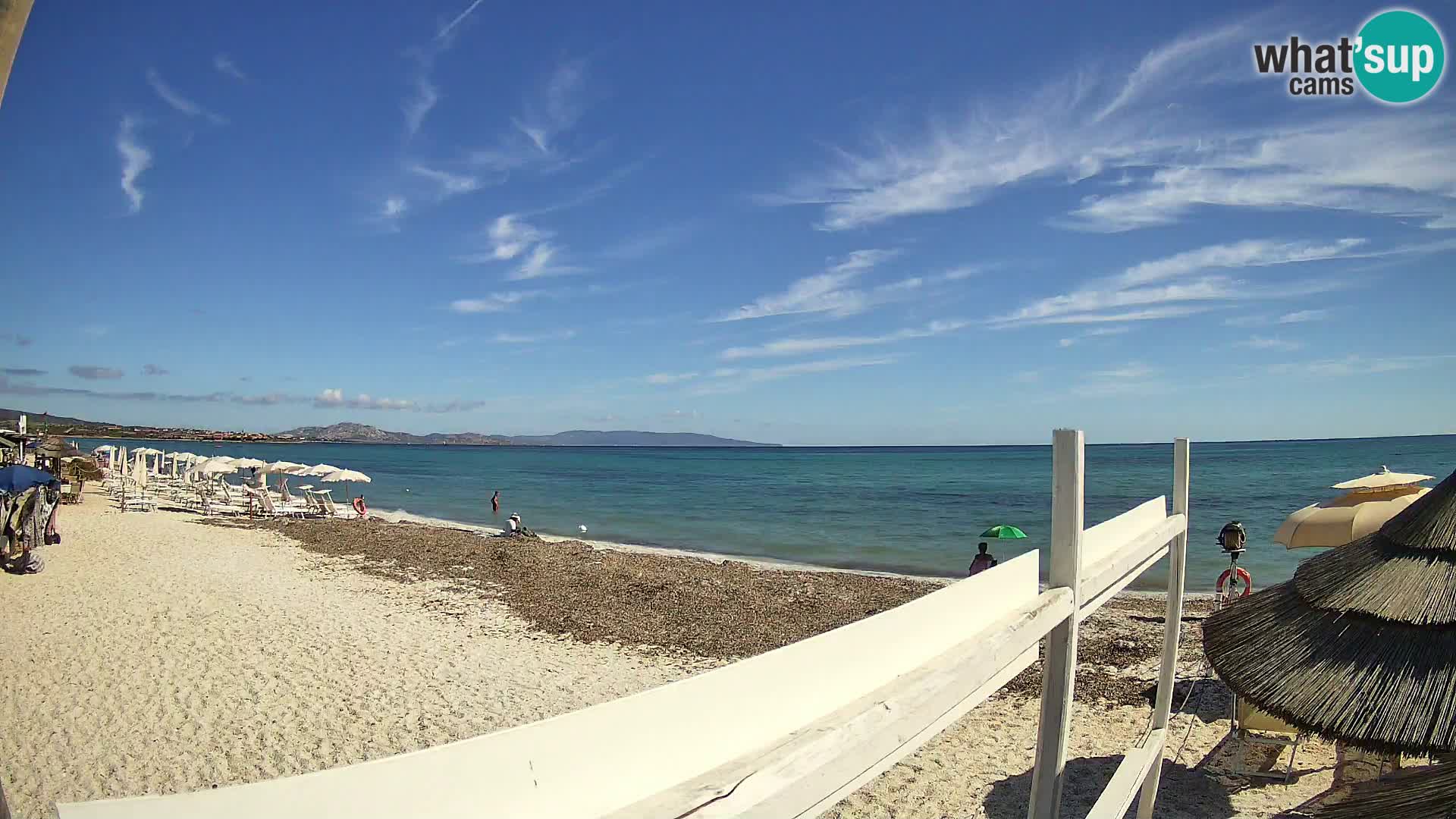 Livecam plage Le Saline Stintino | Sardaigne