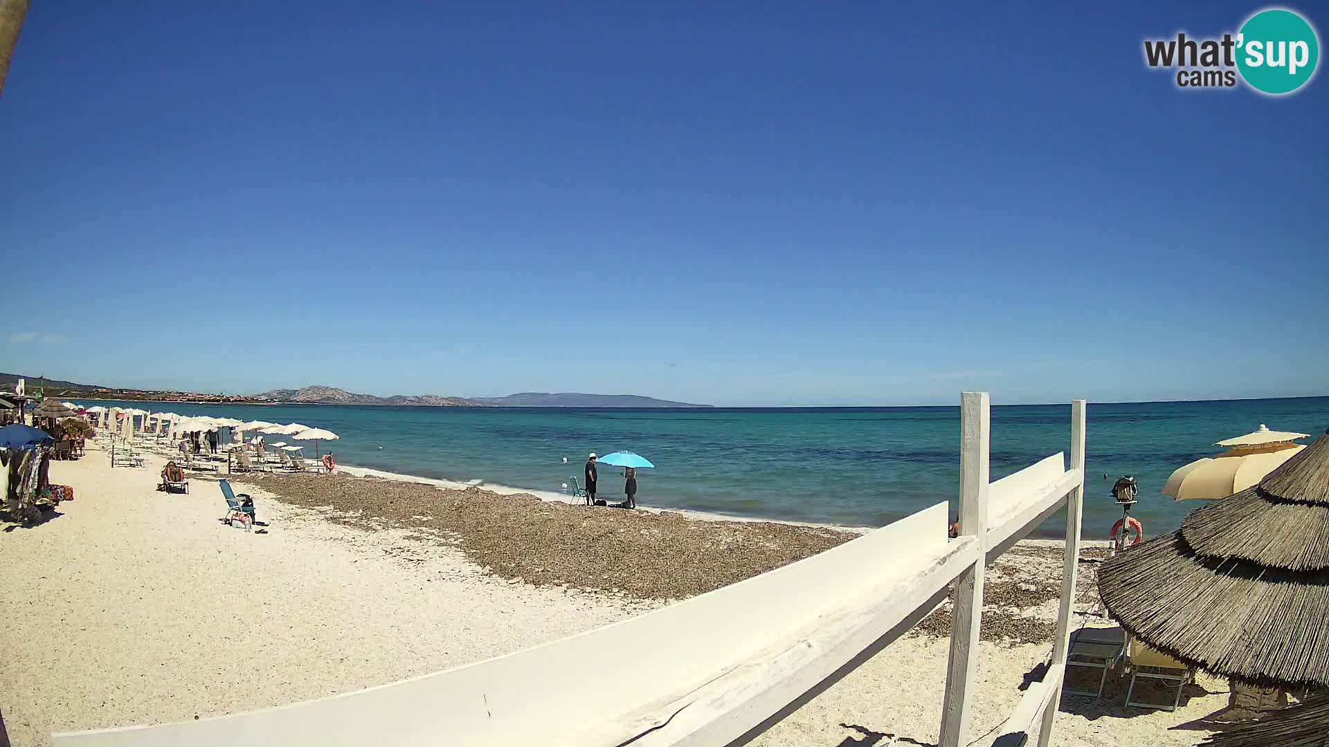 Camera en vivo Playa Le Saline Stintino | Cerdeña