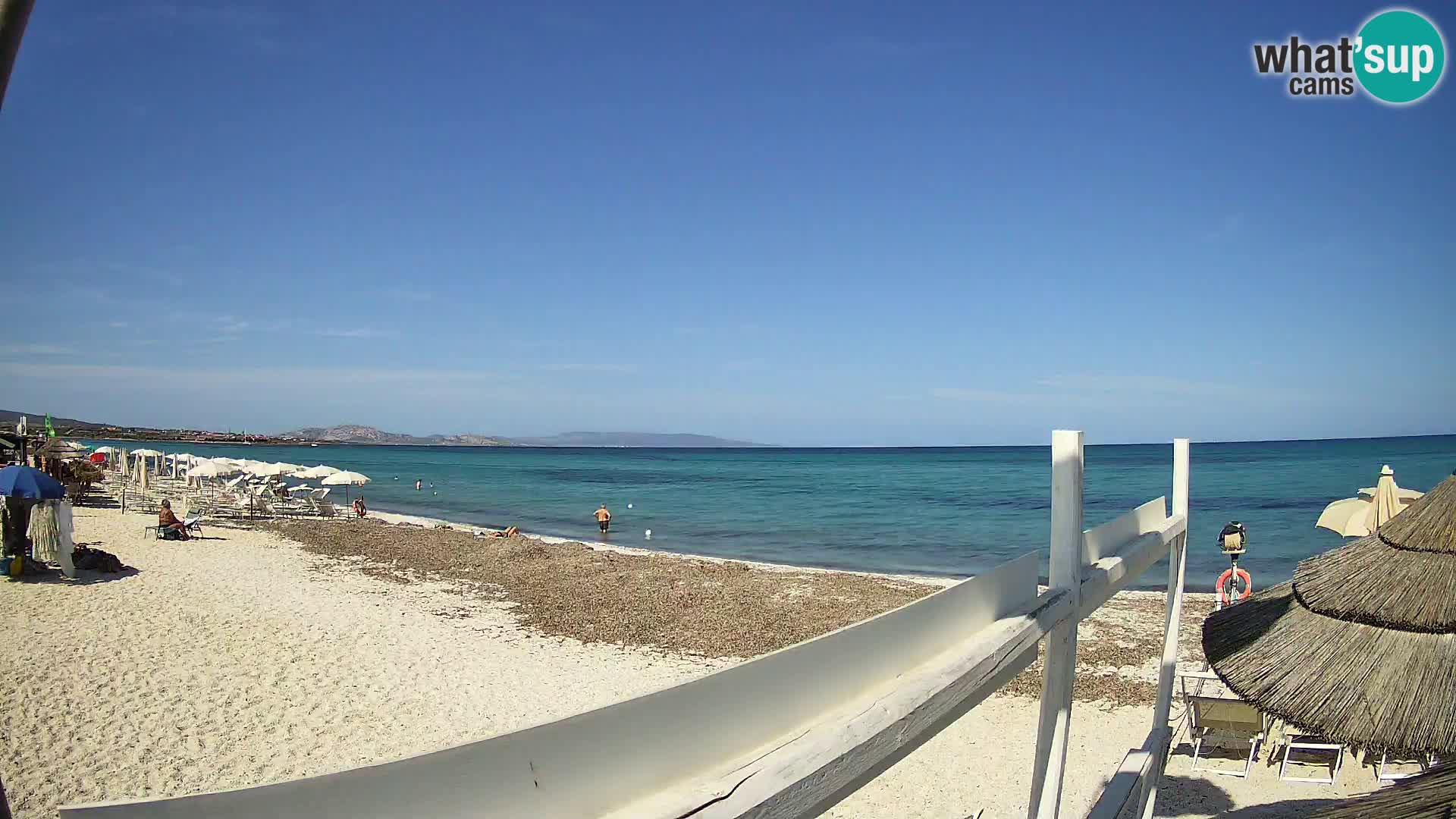 Camera en vivo Playa Le Saline Stintino | Cerdeña