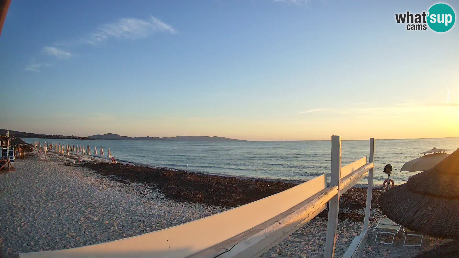 Strand Le Saline webcam Stintino | Sardinien