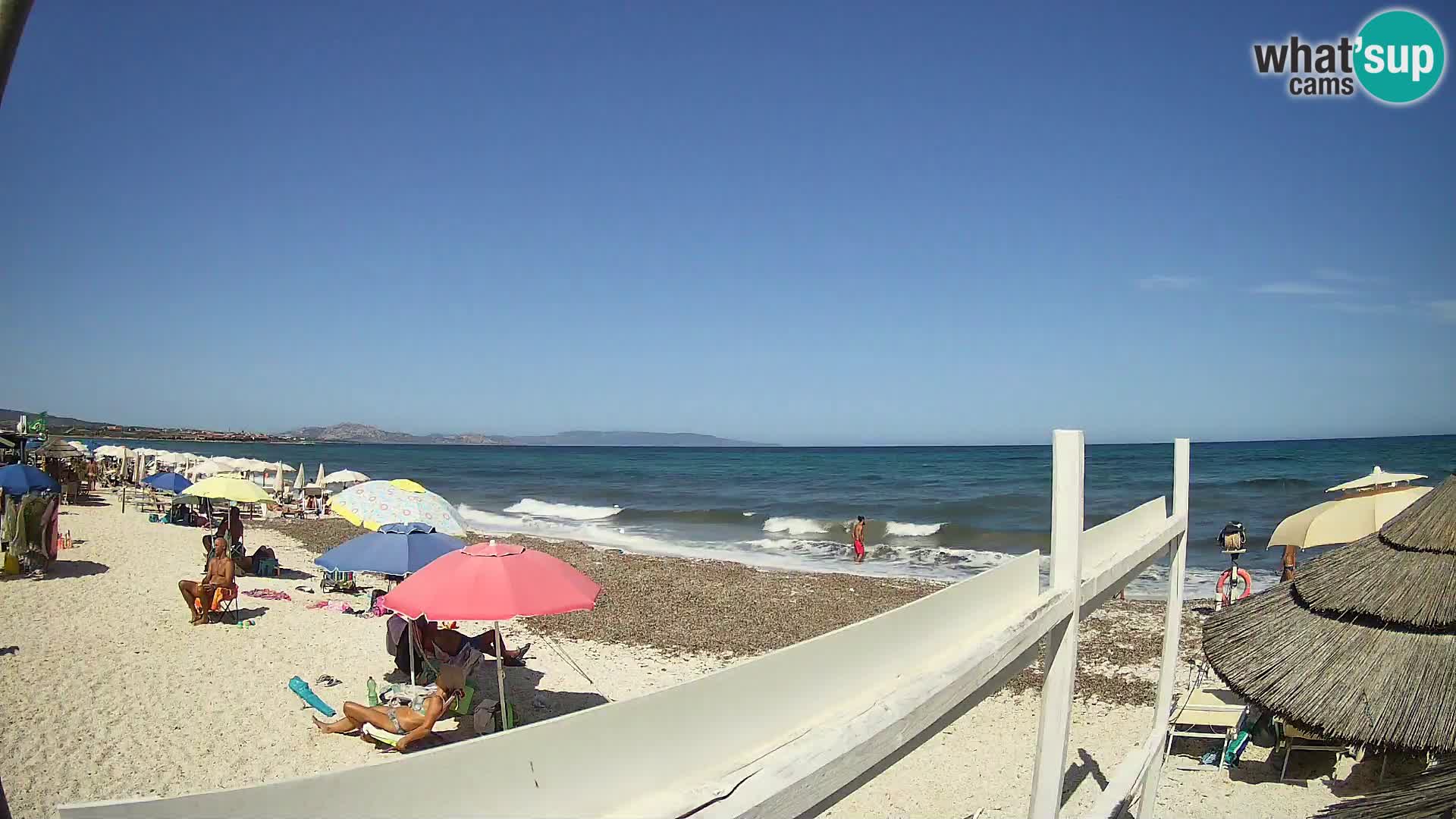 Livecam plage Le Saline Stintino | Sardaigne
