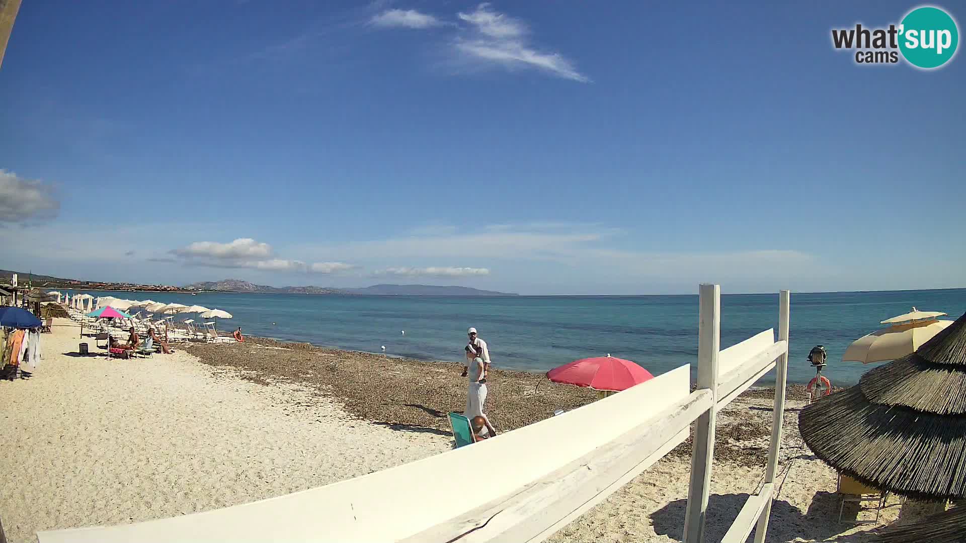 Spletna kamera plaža Le Saline Stintino | Sardinija