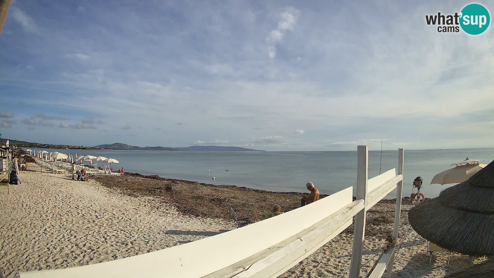 Spletna kamera plaža Le Saline Stintino | Sardinija