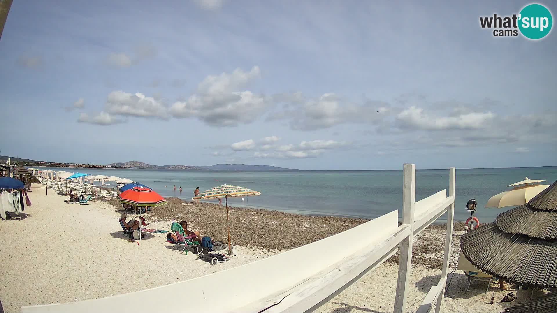 Spletna kamera plaža Le Saline Stintino | Sardinija