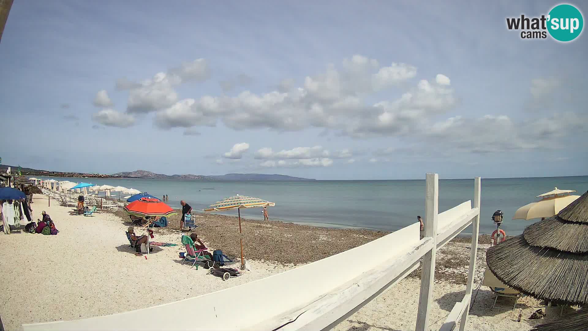 Spletna kamera plaža Le Saline Stintino | Sardinija