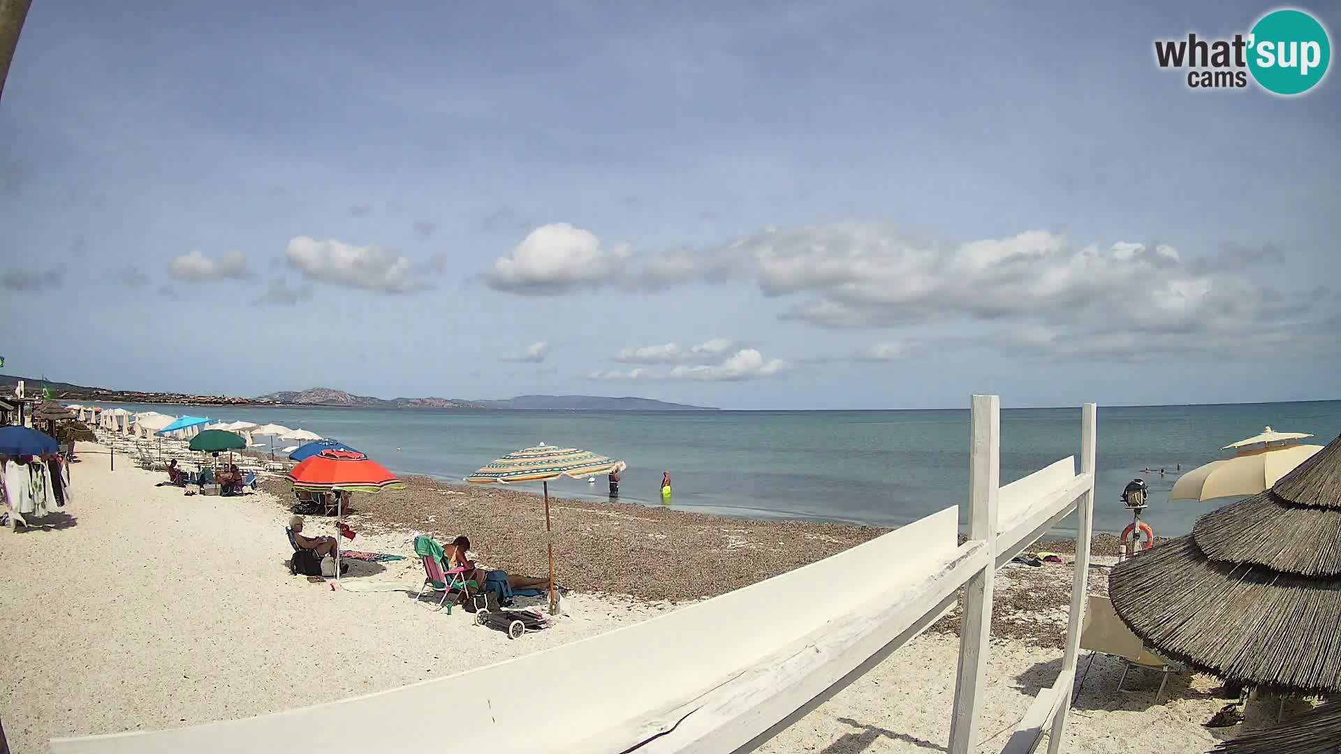 Spletna kamera plaža Le Saline Stintino | Sardinija