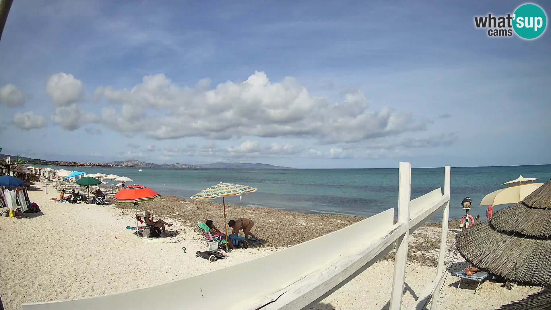 Spletna kamera plaža Le Saline Stintino | Sardinija