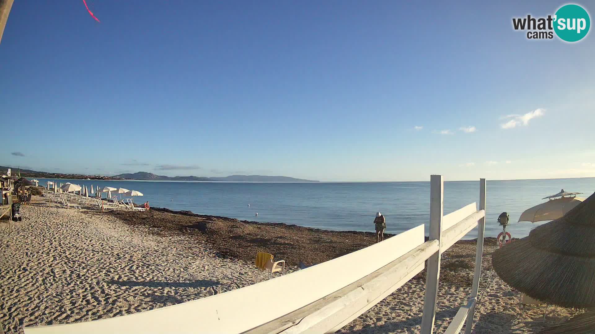 Livecam plage Le Saline Stintino | Sardaigne