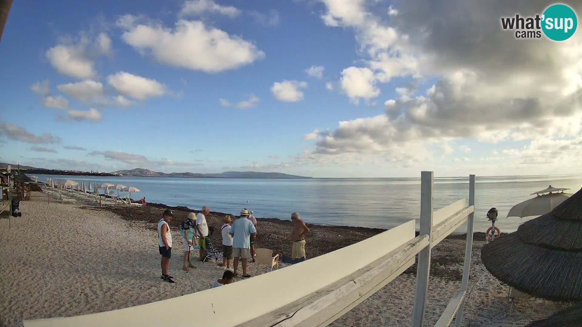 Spletna kamera plaža Le Saline Stintino | Sardinija