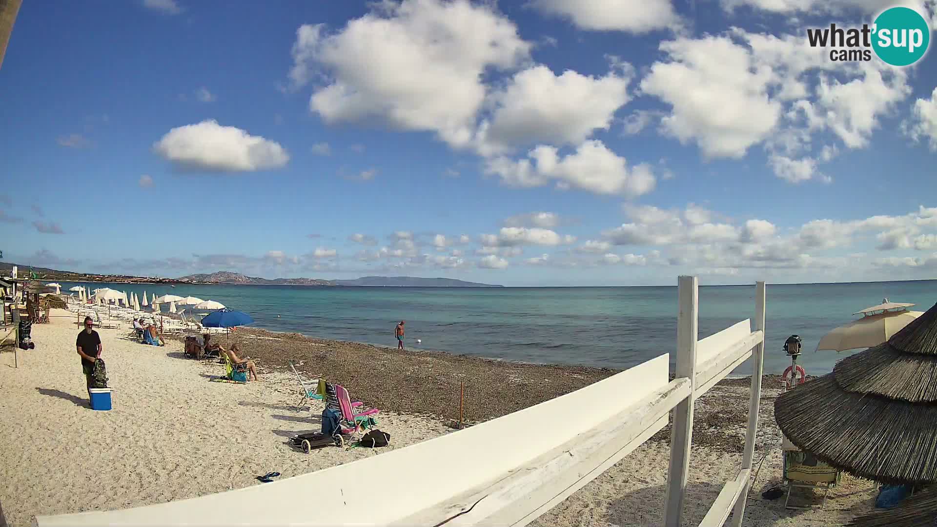 Spletna kamera plaža Le Saline Stintino | Sardinija
