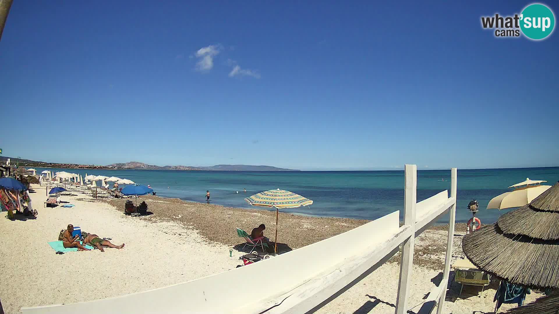 Strand Le Saline webcam Stintino | Sardinien