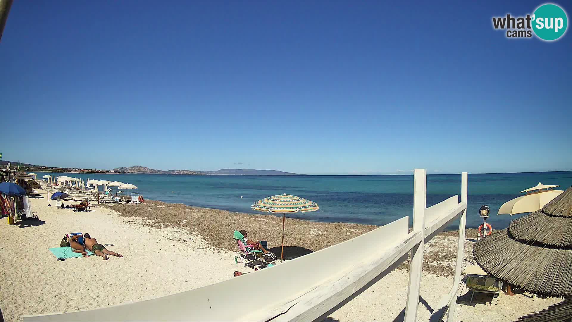 Livecam plage Le Saline Stintino | Sardaigne