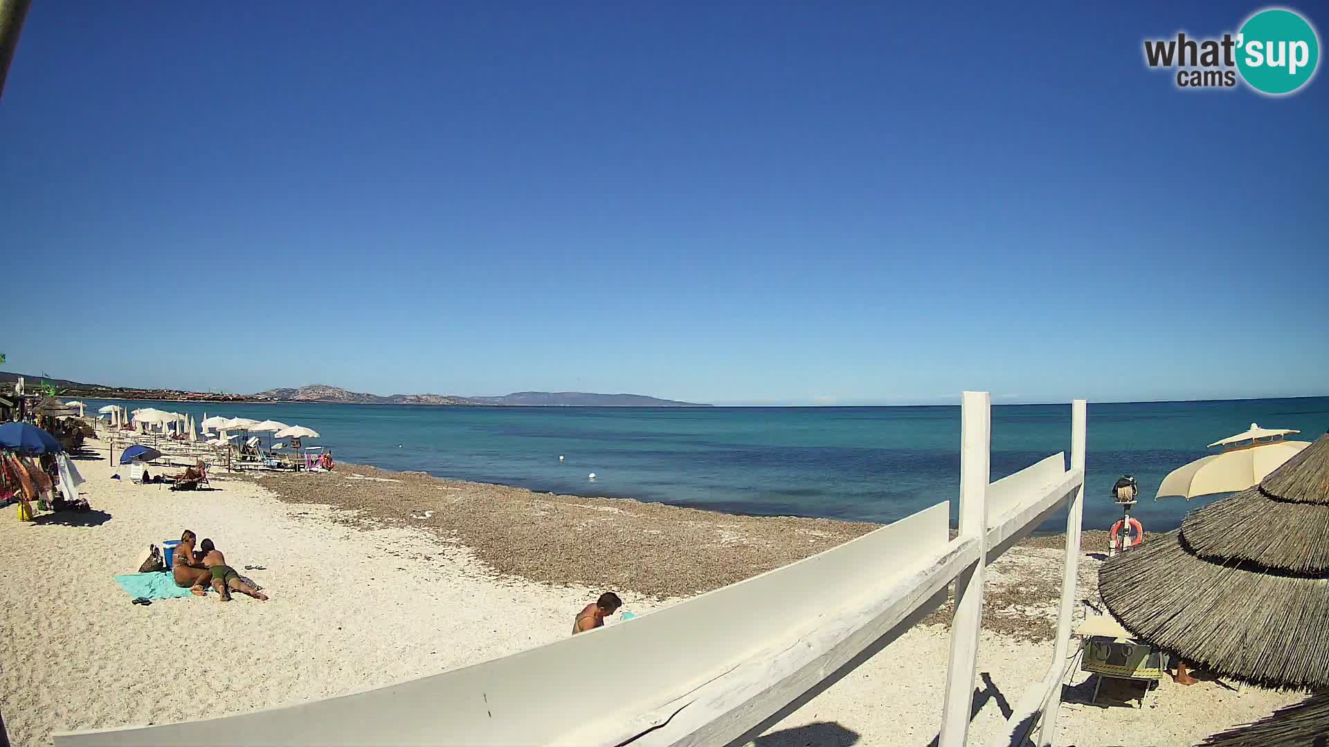 Livecam plage Le Saline Stintino | Sardaigne
