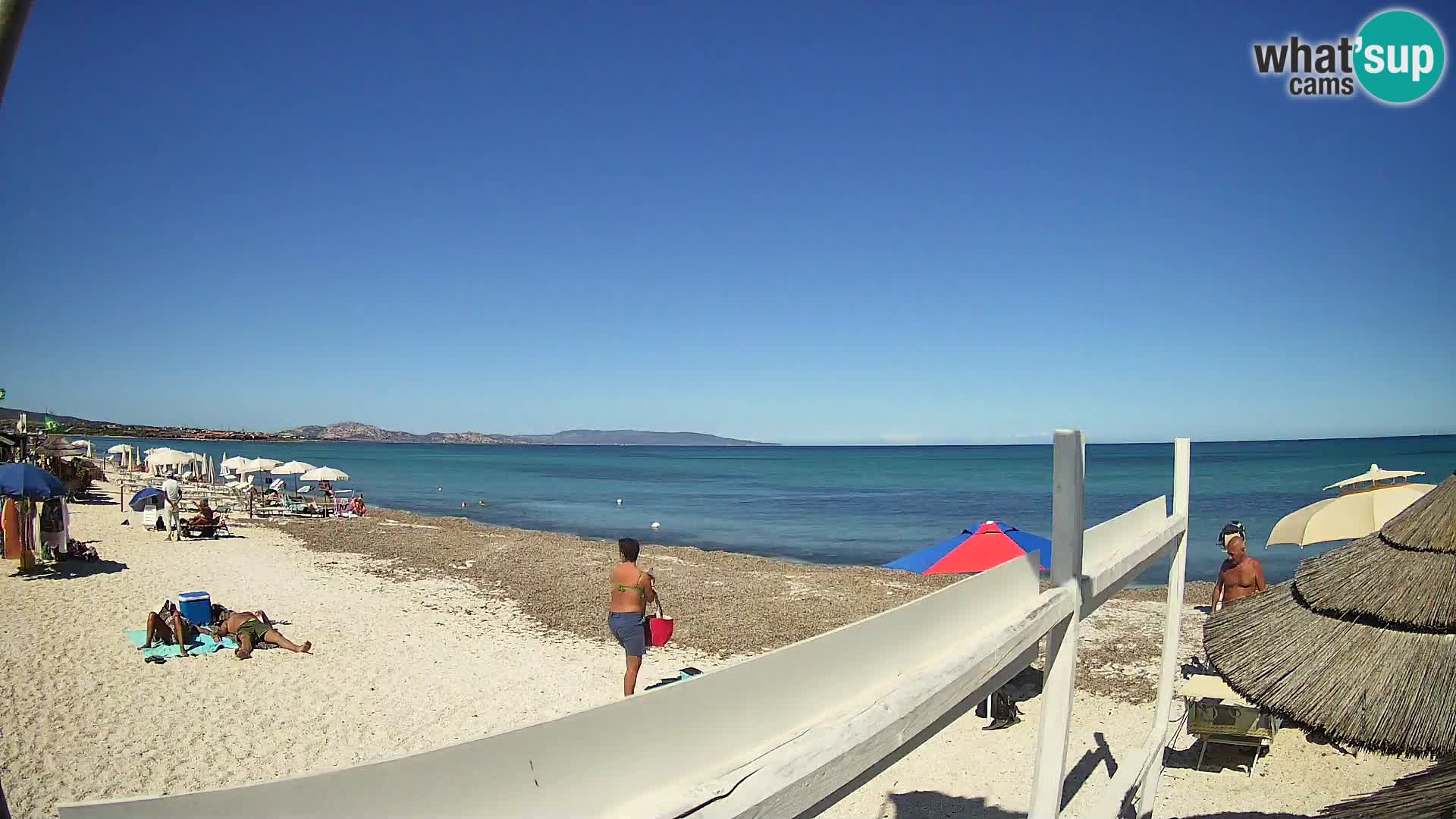Strand Le Saline webcam Stintino | Sardinien