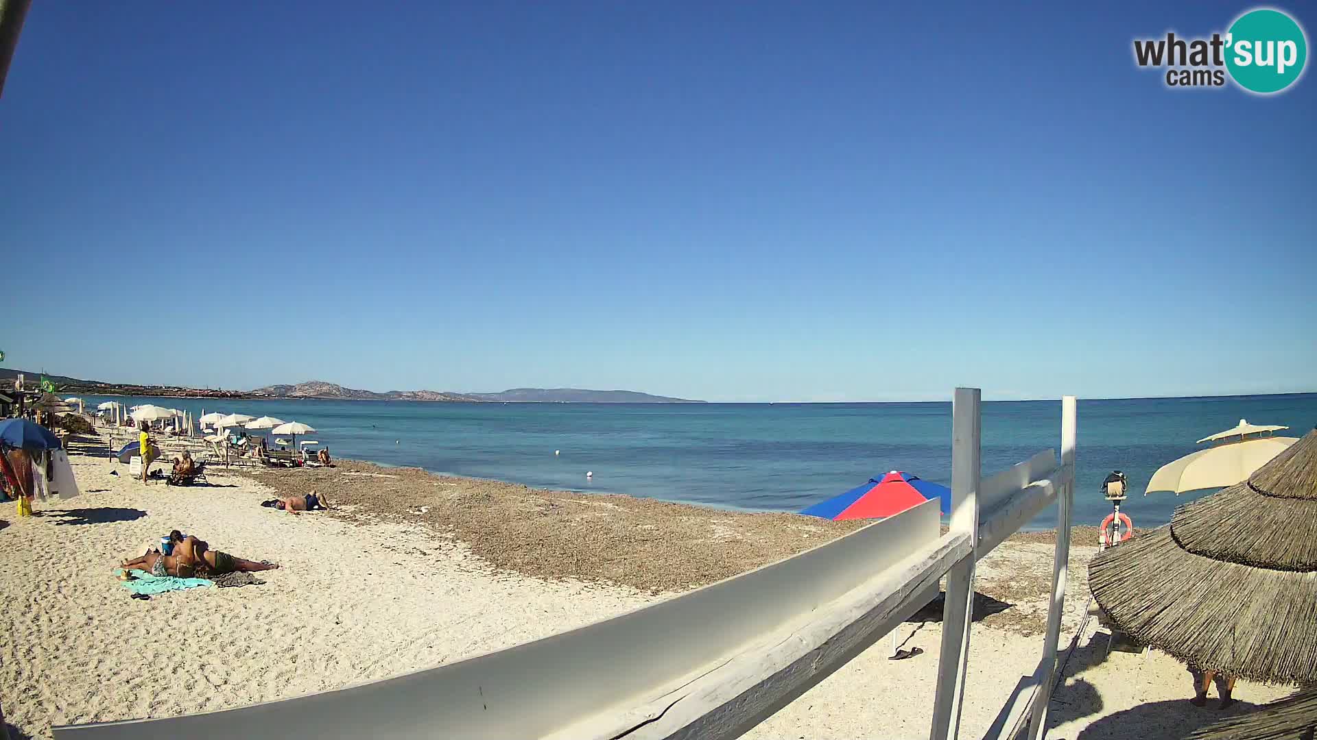 Livecam plage Le Saline Stintino | Sardaigne