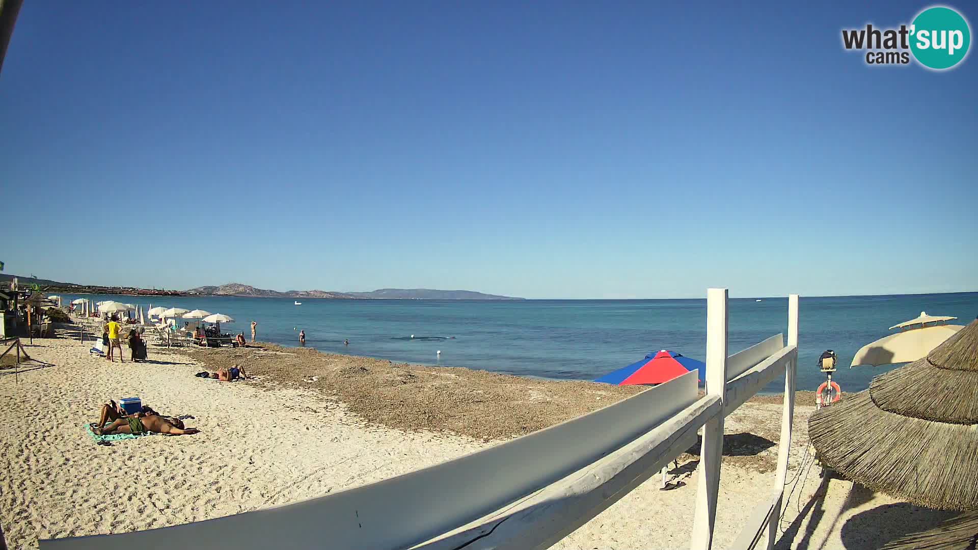 Strand Le Saline webcam Stintino | Sardinien