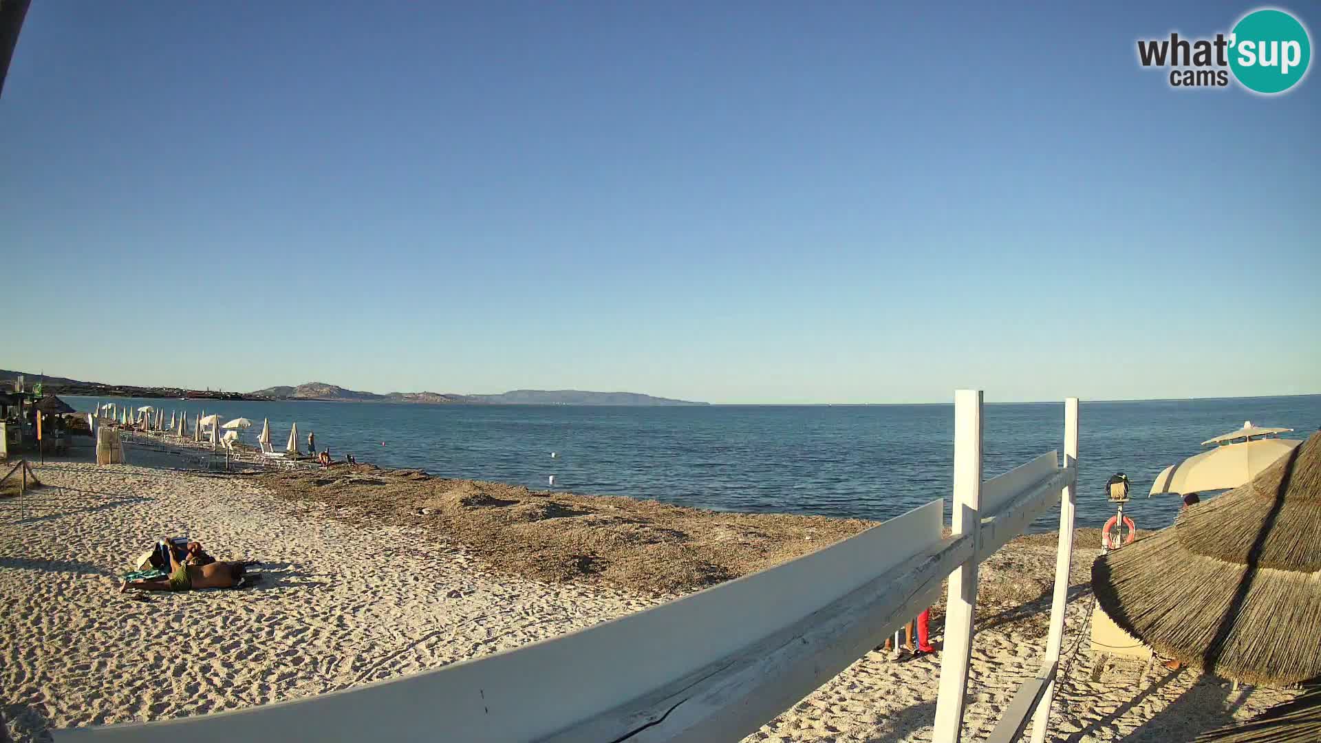 Livecam plage Le Saline Stintino | Sardaigne